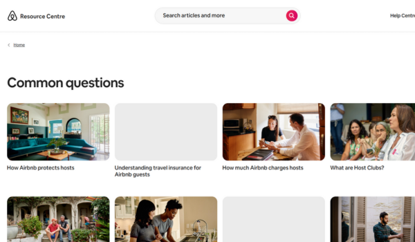 Airbnb | User friendly FAQ Template