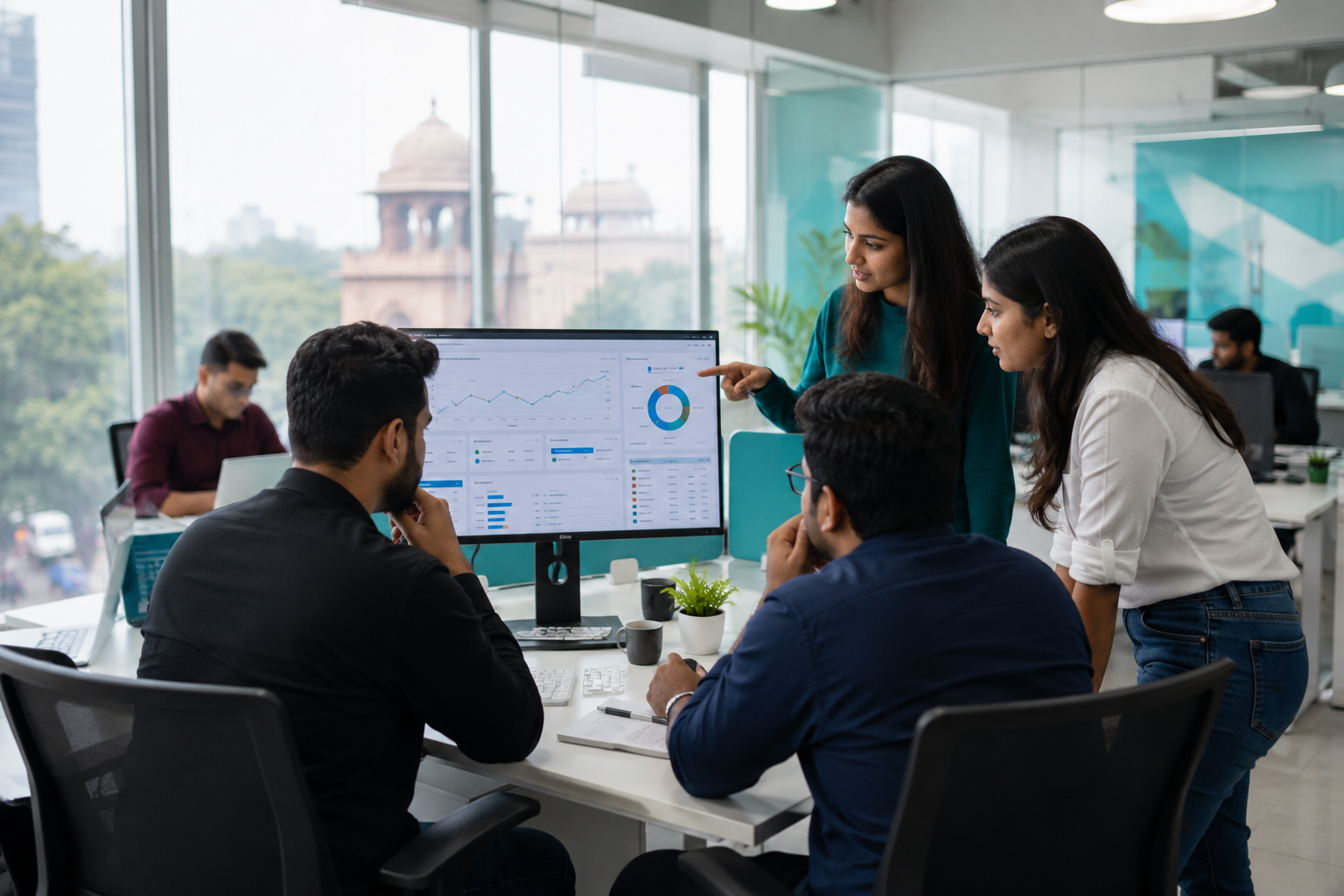 Websfirm team in Delhi