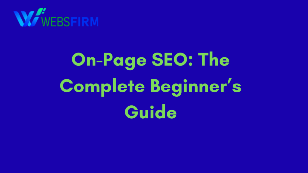 On-Page SEO
