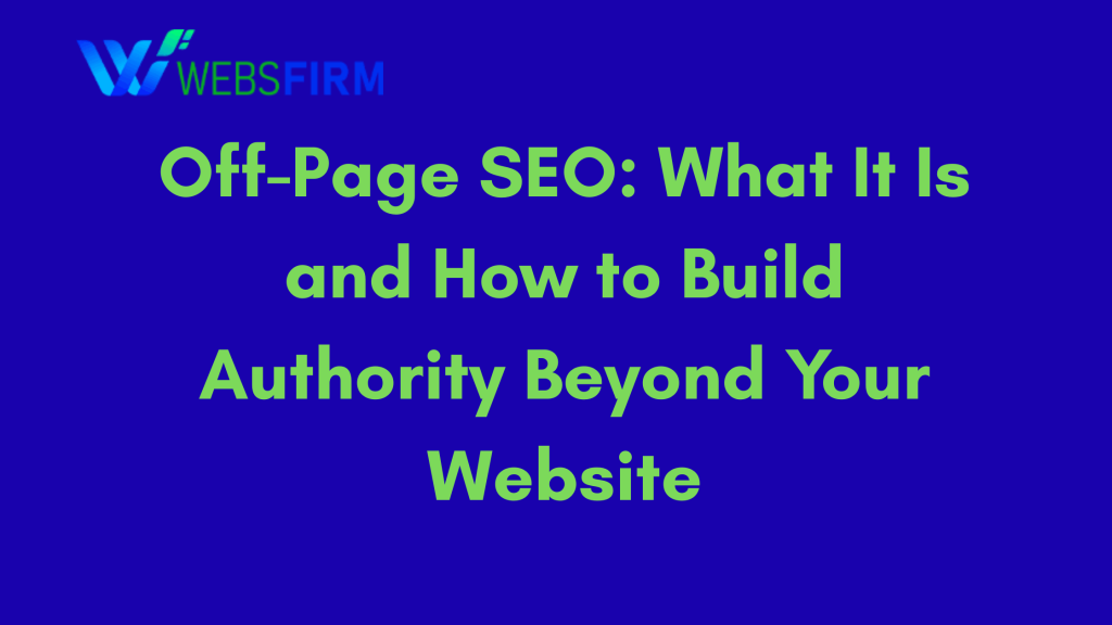 Off-Page SEO