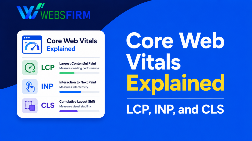 Core Web Vitals Explained LCP, INP, and CLS