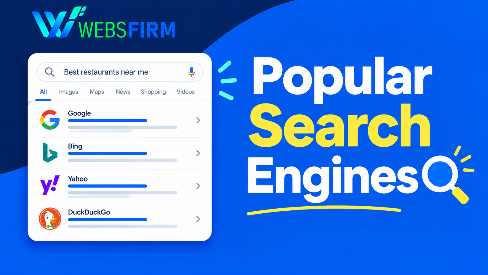 Popular Search Engines